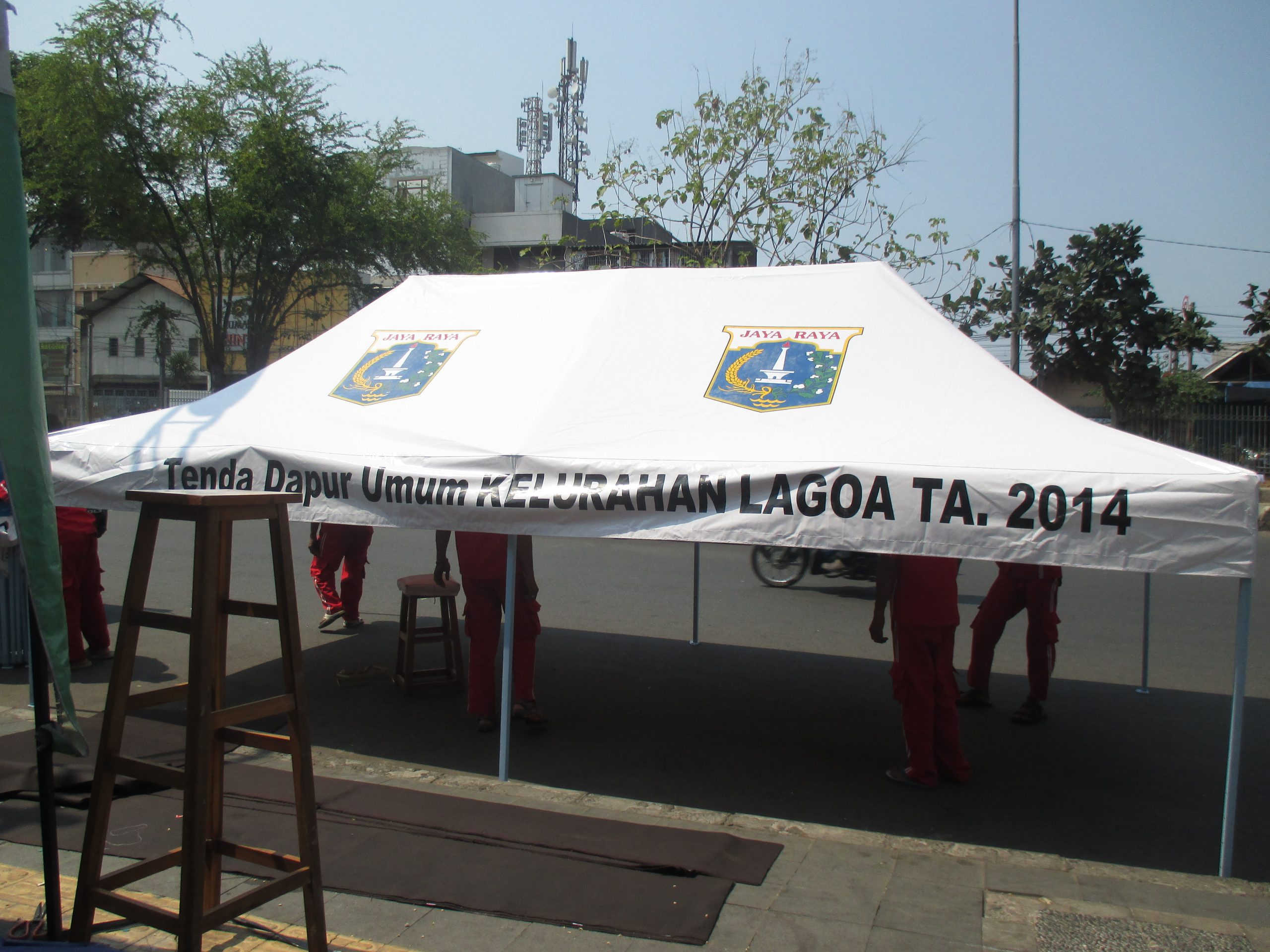 jual tenda folding