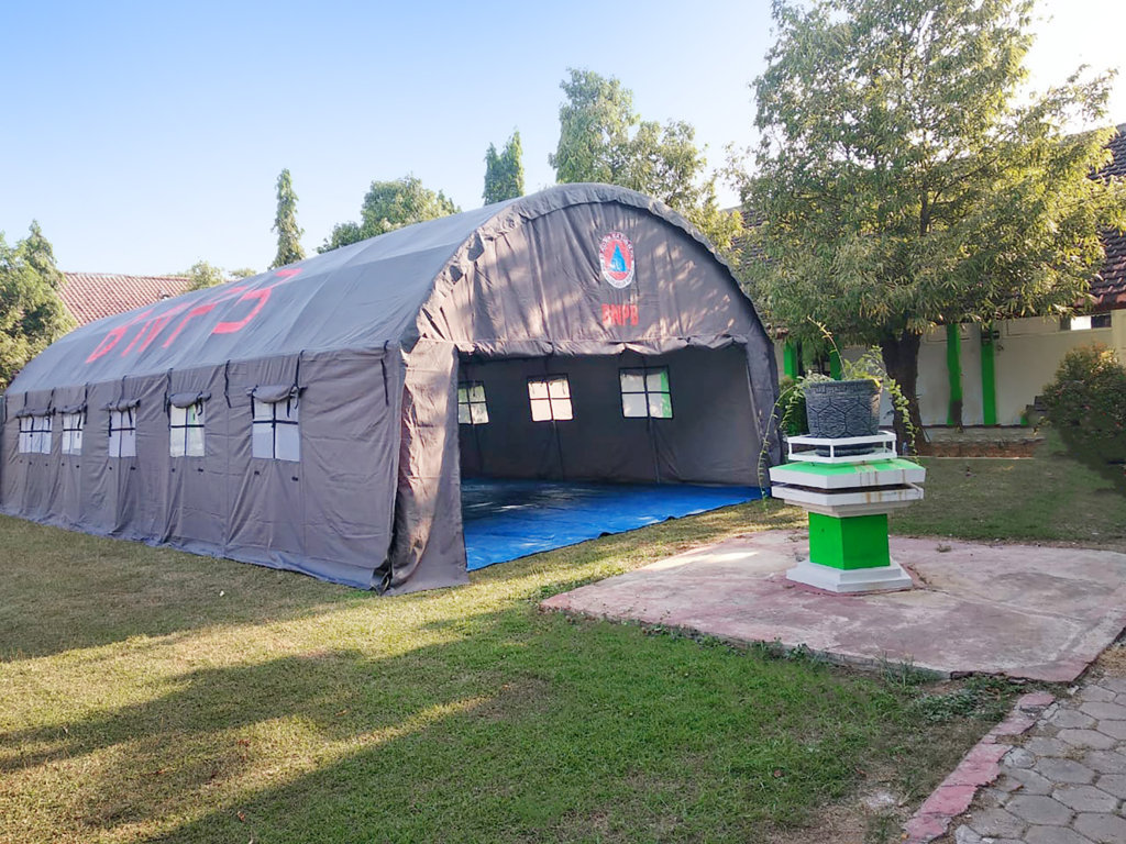 produksi tenda posko