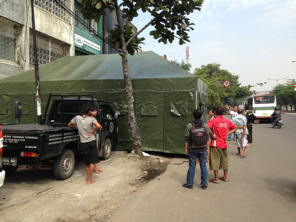 jual tenda bencana