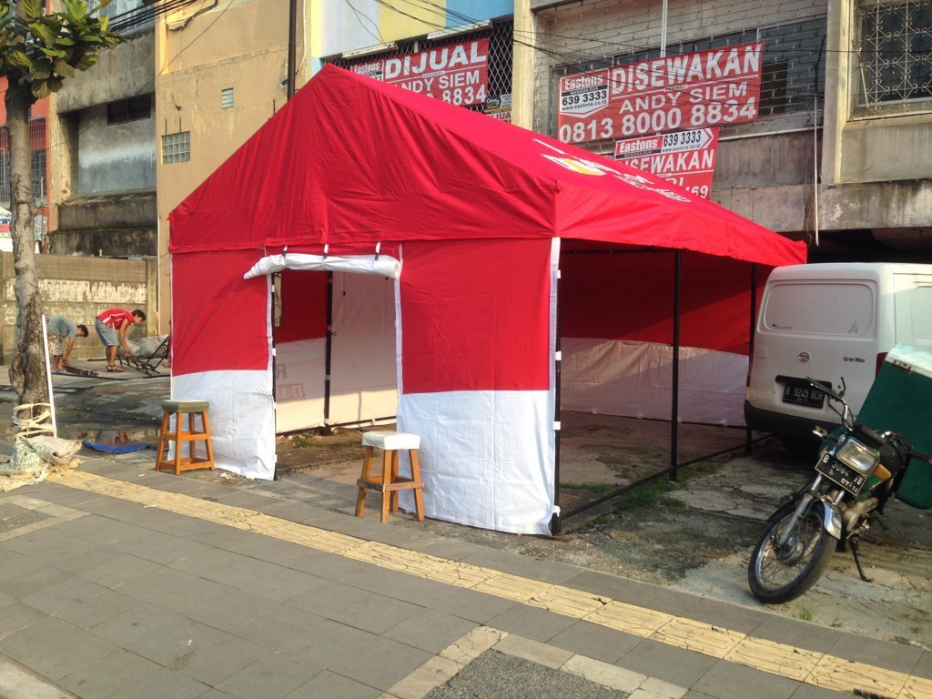 produksi tenda lapangan