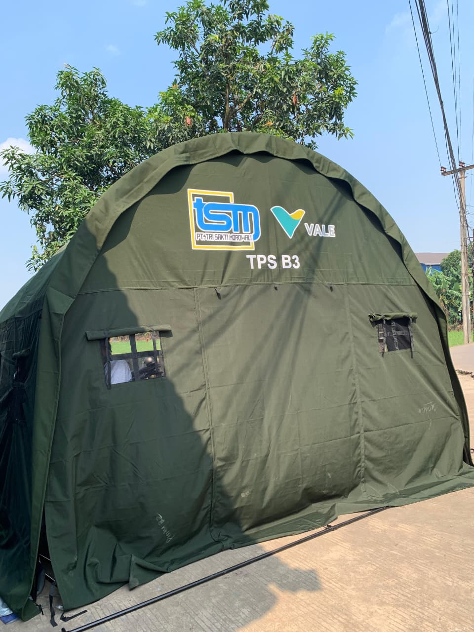produksi tenda pleton